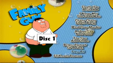 family guy dvd menu.
